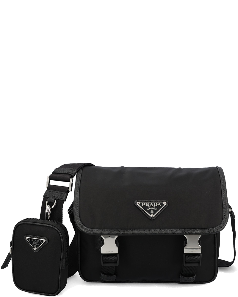 Crossbody Bag In Re Nylon And Saffiano Leather Prada – Гарантія оригінальності