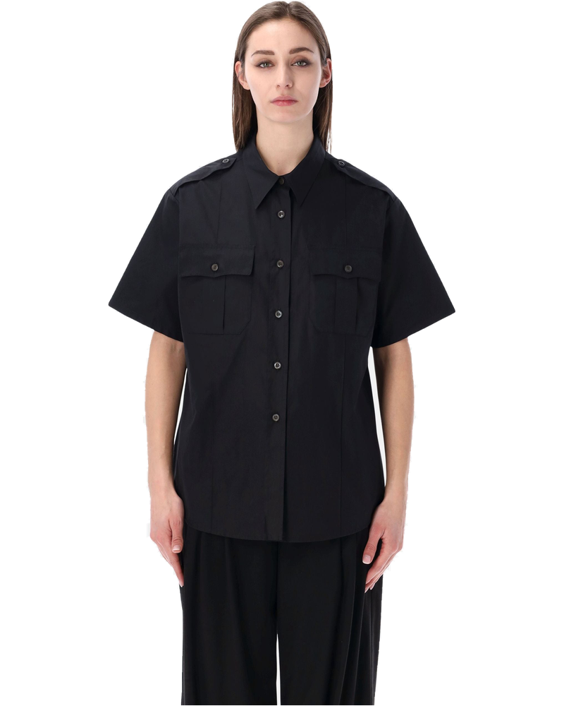 Short Sleeved Cotton Poplin Shirt Prada оригінал – Купити в Україні
