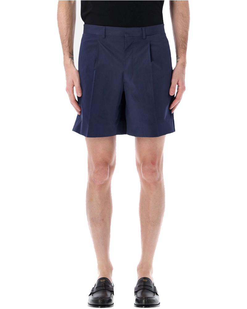 Tailored Cotton Bermuda Shorts Prada оригінал – Купити в Україні