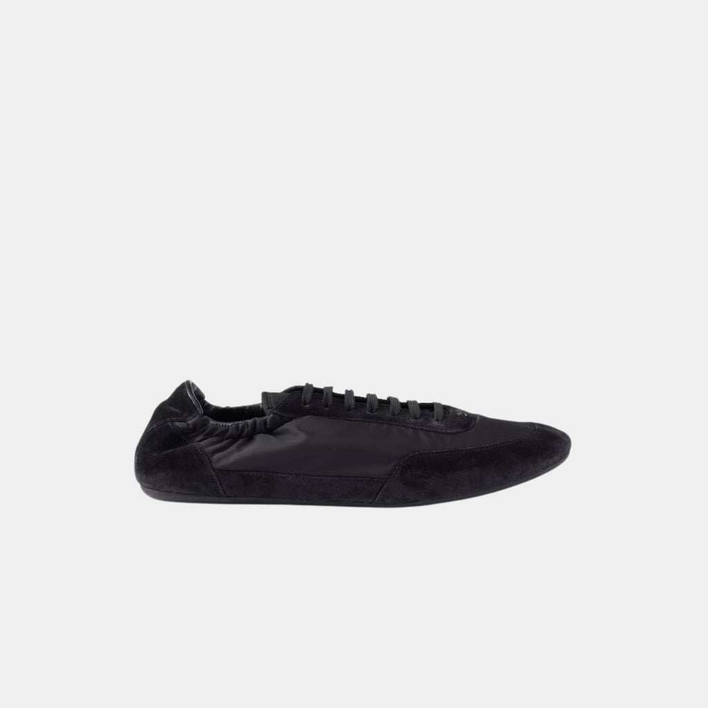 Collapse Re-Nylon And Suede Sneakers Prada оригінал – Купити в Україні – боковий вид