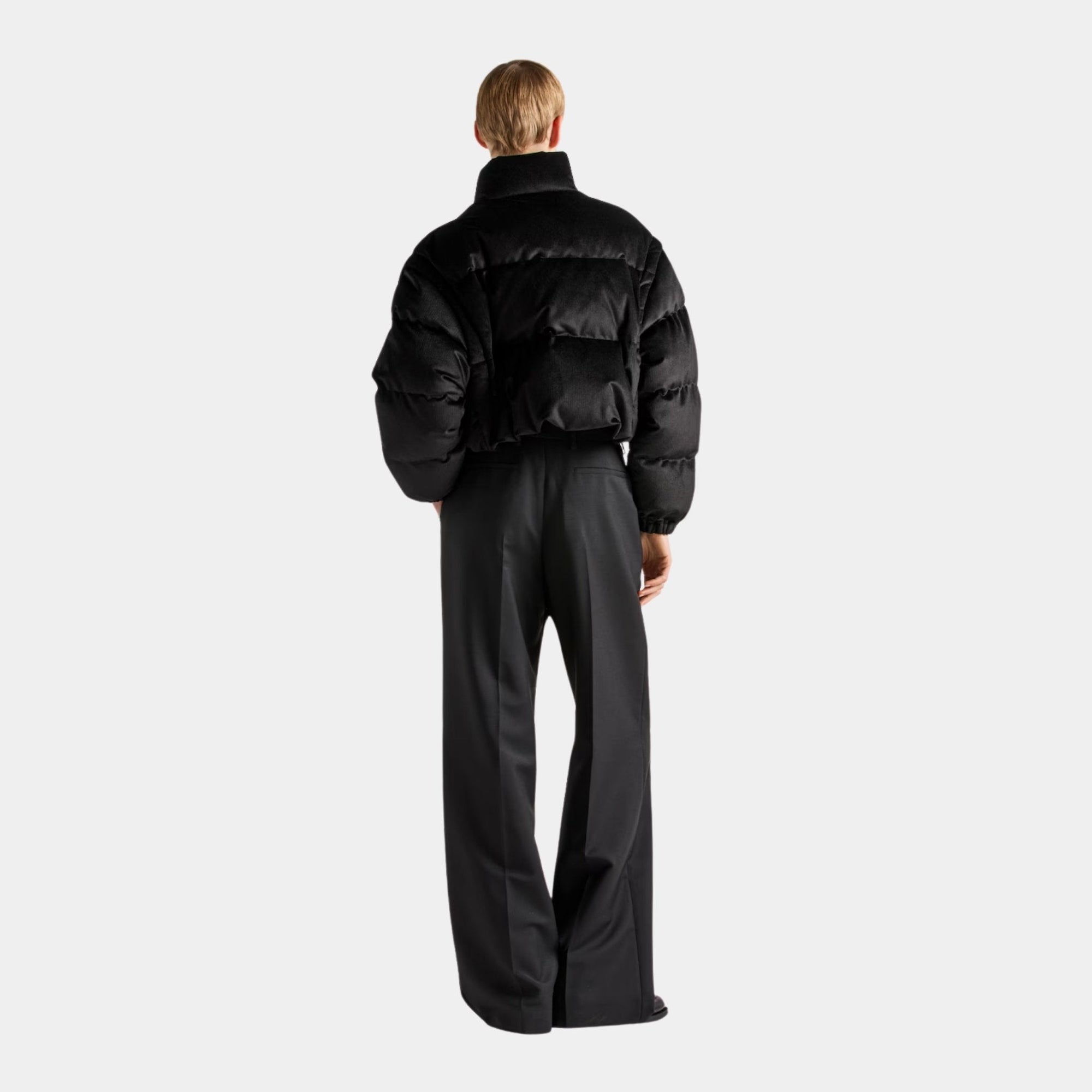 Оригінальна Corduroy Down Jacket Prada – детальний вид
