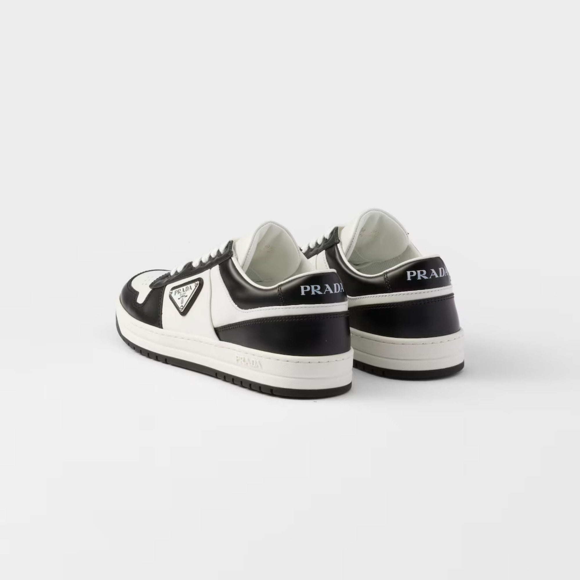 Downtown Perforated Leather Sneakers Prada оригінал – Купити в Україні – детальний вид