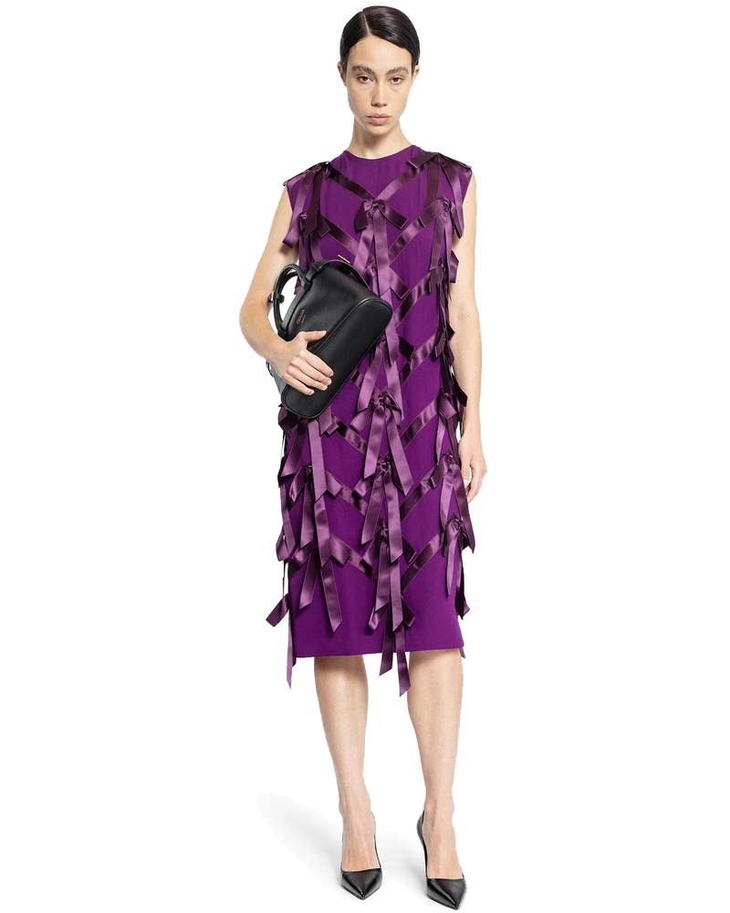 Sablé Dress With Bows Prada – Гарантія оригінальності
