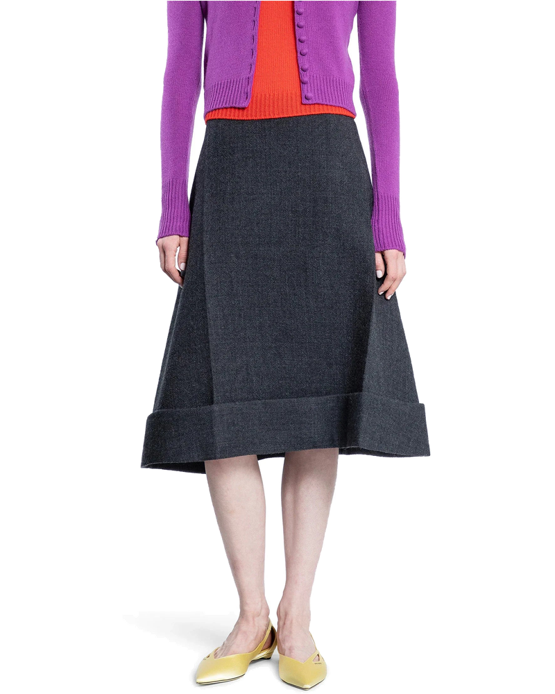 Vintage-Look Rush Stitch MIDI-Skirt Prada оригінал – Купити в Україні