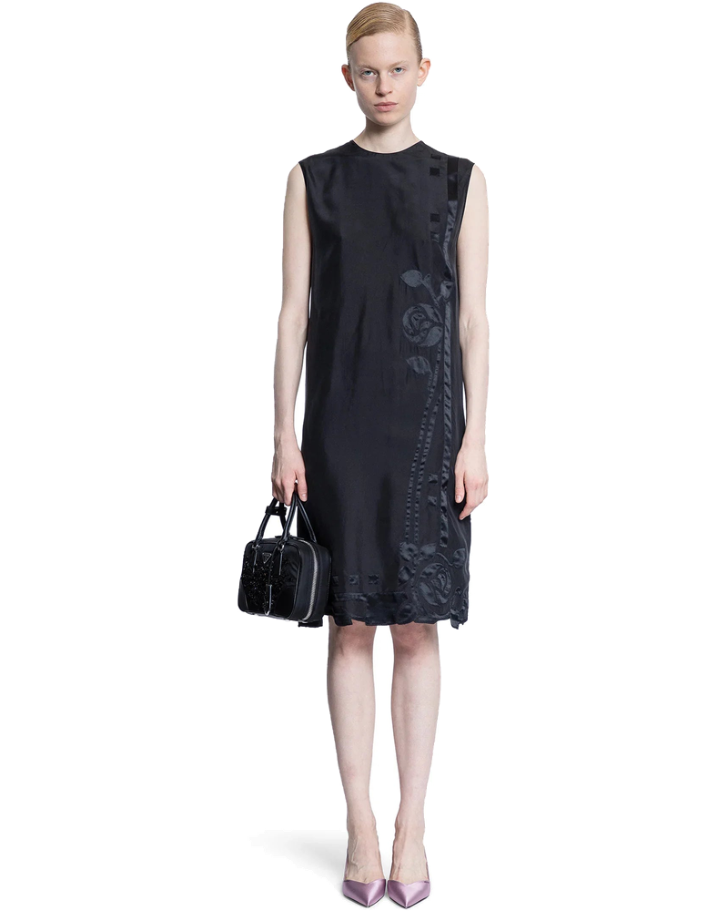 Habotai Embroidery Dress Prada – Гарантія оригінальності