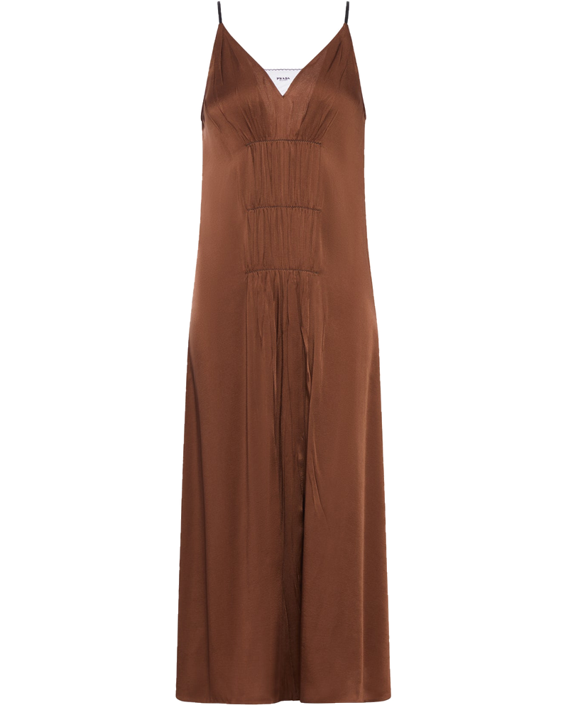Оригінальна Satin Crepe Dress Prada