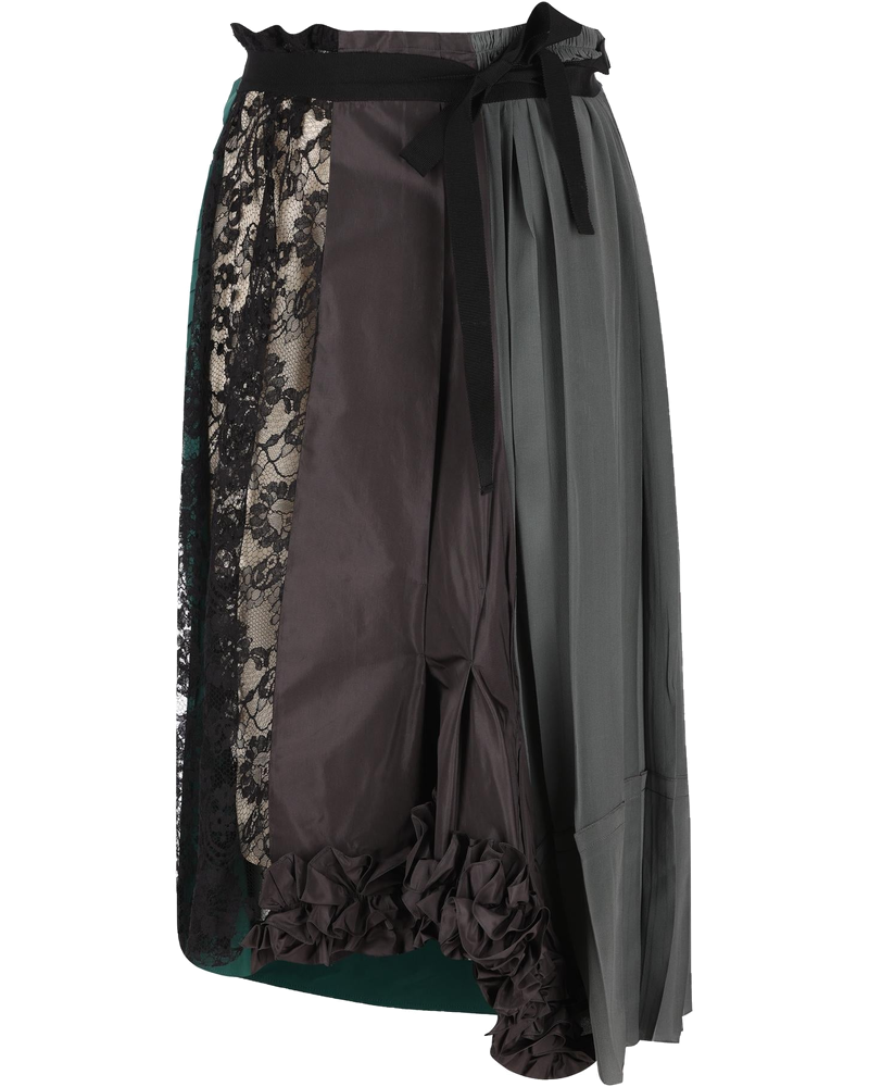 Patchwork Taffeta Skirt Prada оригінал – Купити в Україні