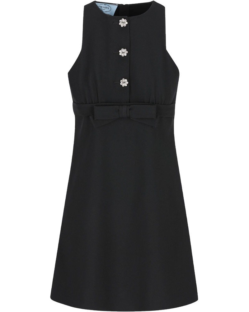 Оригінальна Short Dress In Sablè Prada