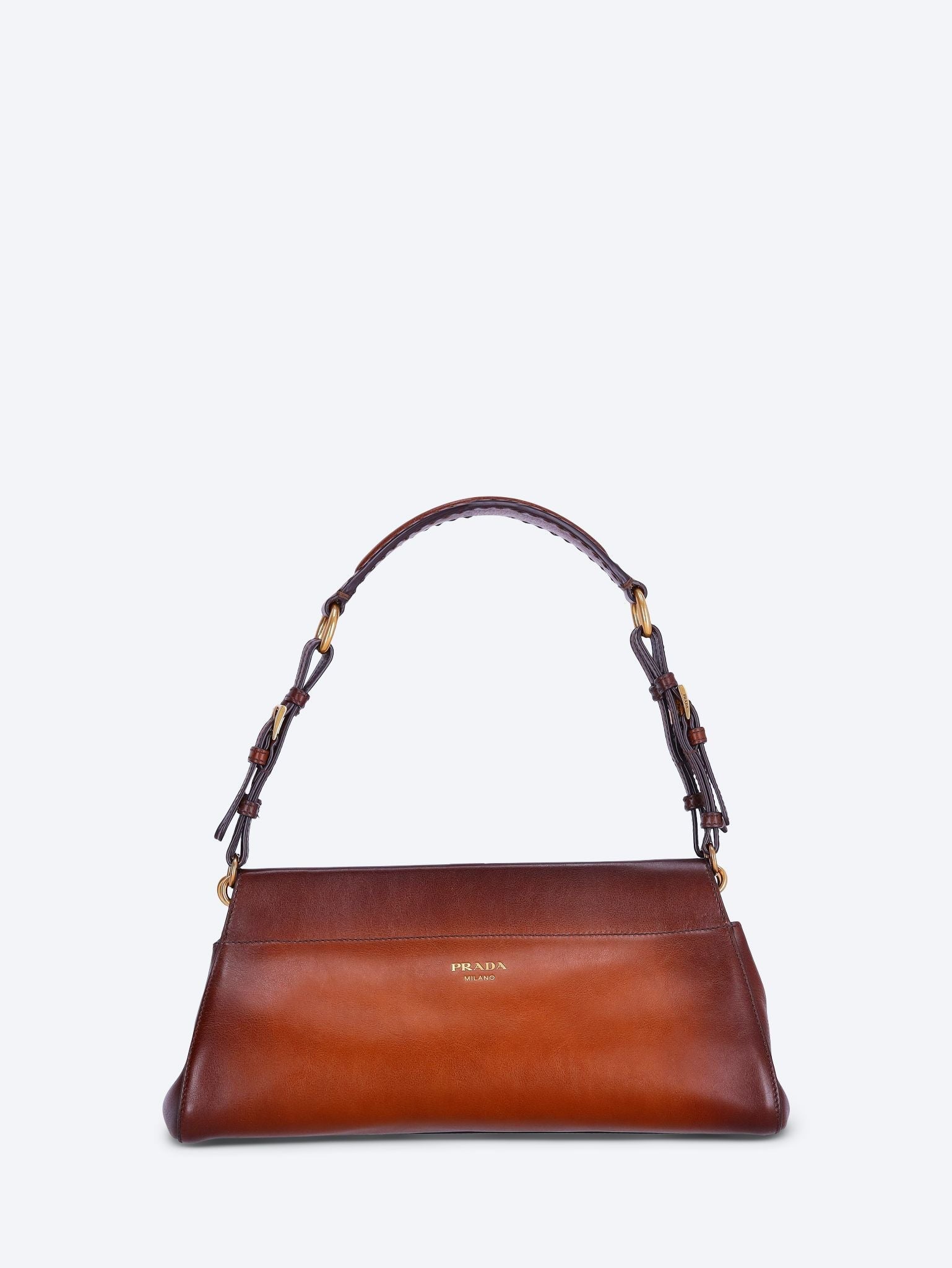 Оригінальна Enchaine Medium Leather Handbag Prada – боковий вид
