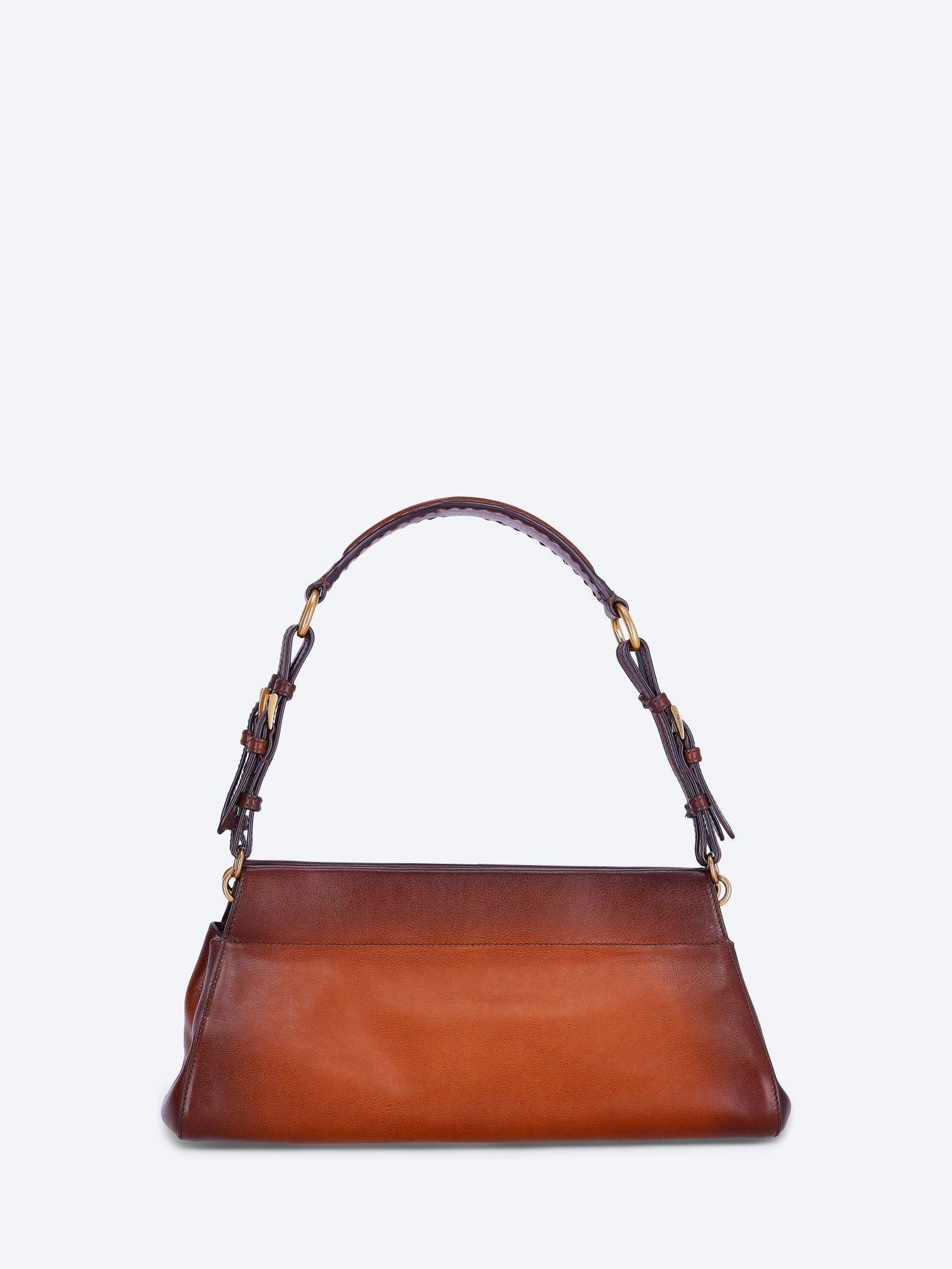 Оригінальна Enchaine Medium Leather Handbag Prada – збільшений вид