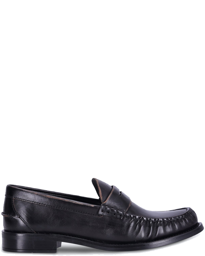 Calf Old Leather Loafers Prada – Гарантія оригінальності
