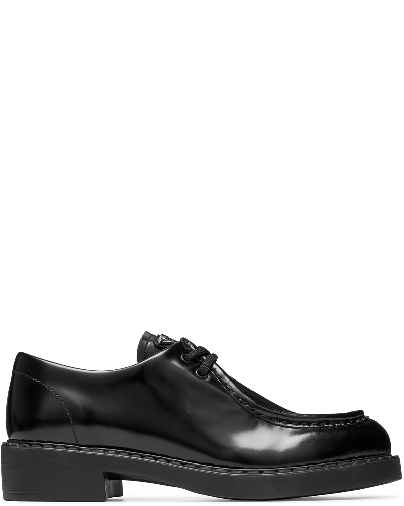 Womens Brushed Leather Lace Up Shoes Prada оригінал – Купити в Україні