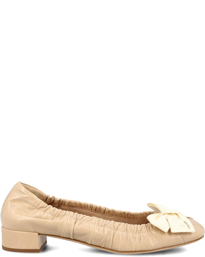 Leather Ballerina Flats With Heel Prada оригінал – Купити в Україні