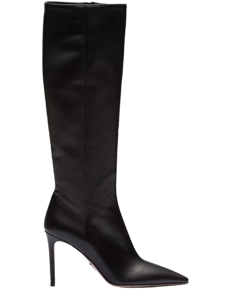 Nappa Leather Knee High Boots Prada – Гарантія оригінальності