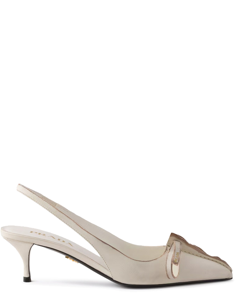 Оригінальна Leather Slingback Pump Prada