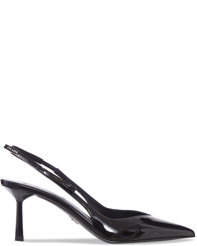 Patent Leather Slingback Prada – Гарантія оригінальності