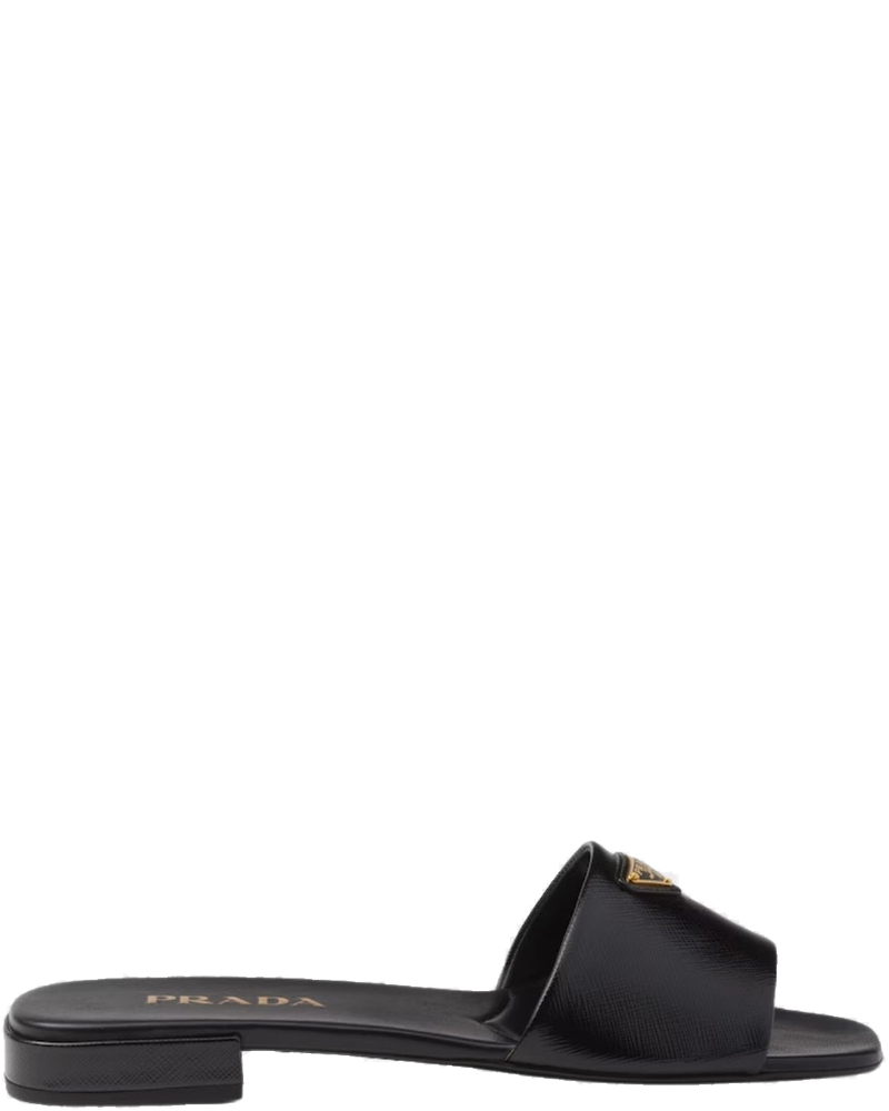 Saffiano Patent Leather Slides Prada оригінал – Купити в Україні