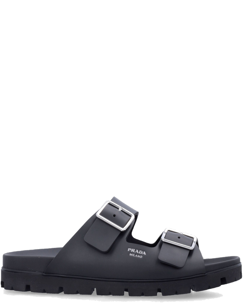 Slide Buckle Soft Cage Navy Prada оригінал – Купити в Україні