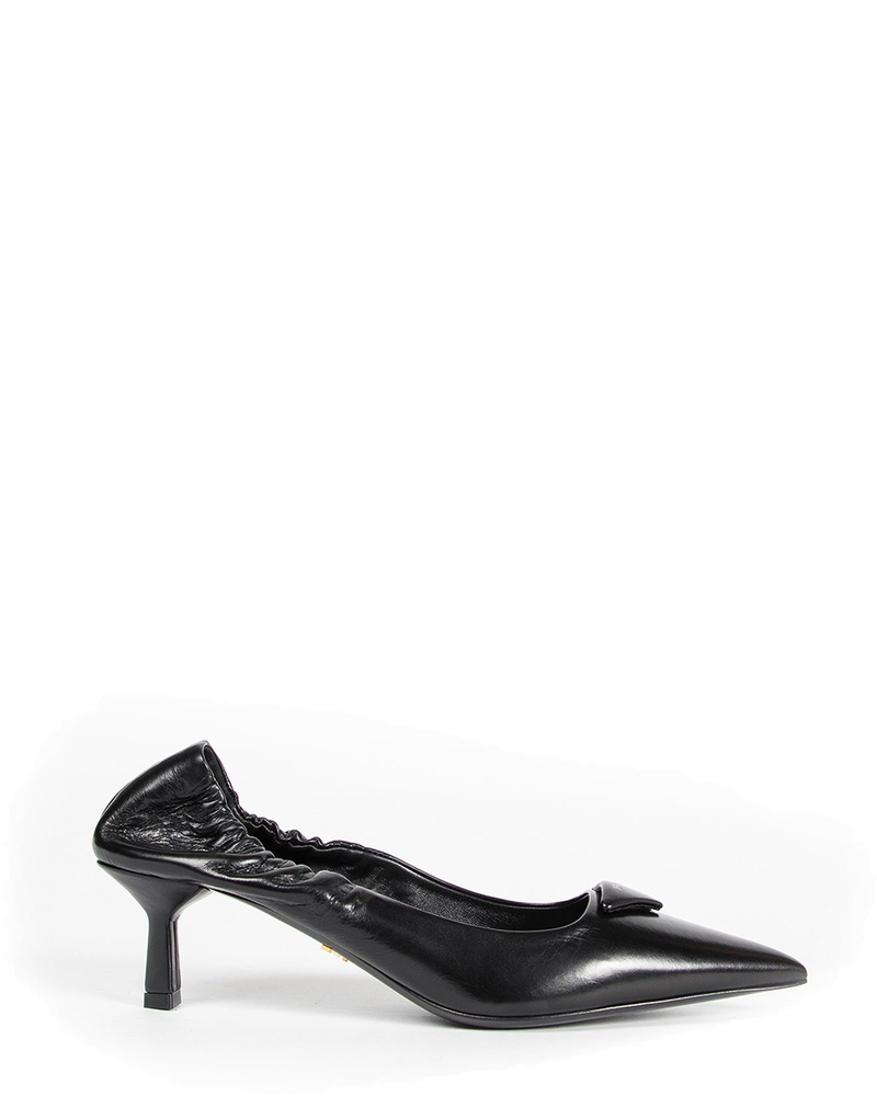 Suede Decollete Mules With Buckle Prada – Гарантія оригінальності