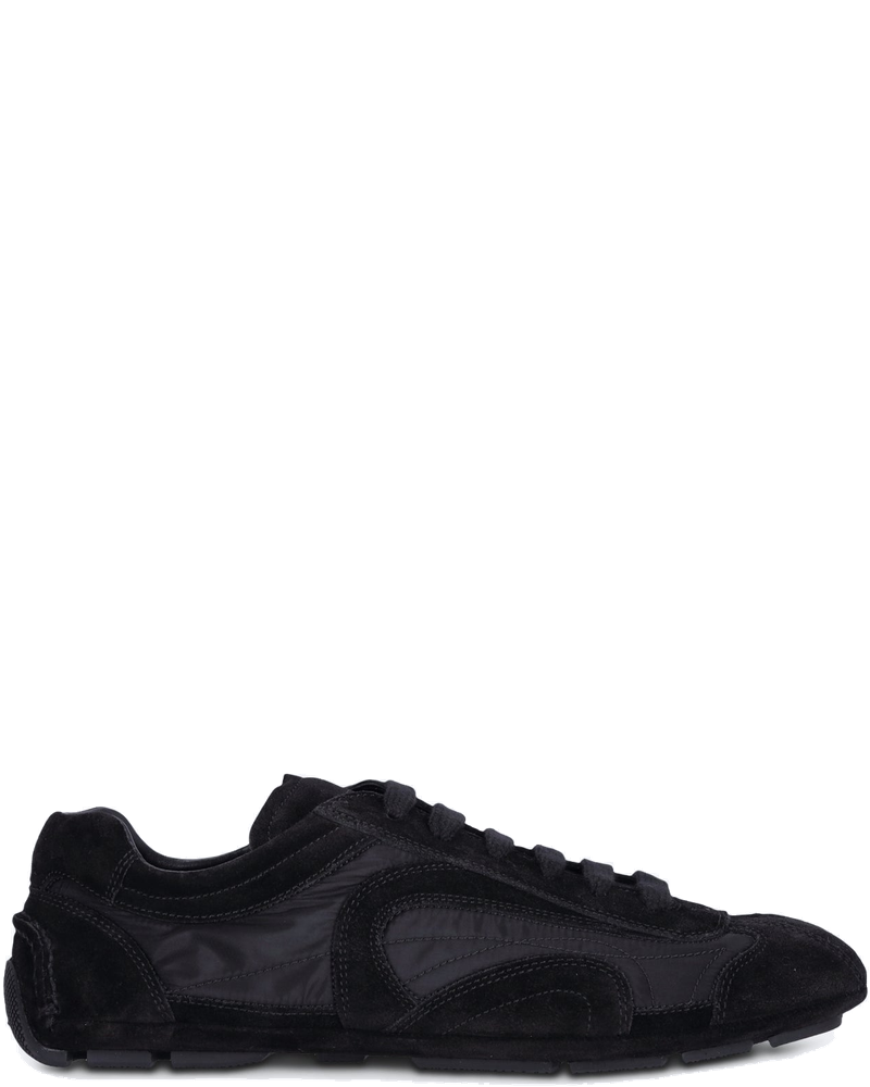 Оригінальна Suede And Nylon Sneakers Prada