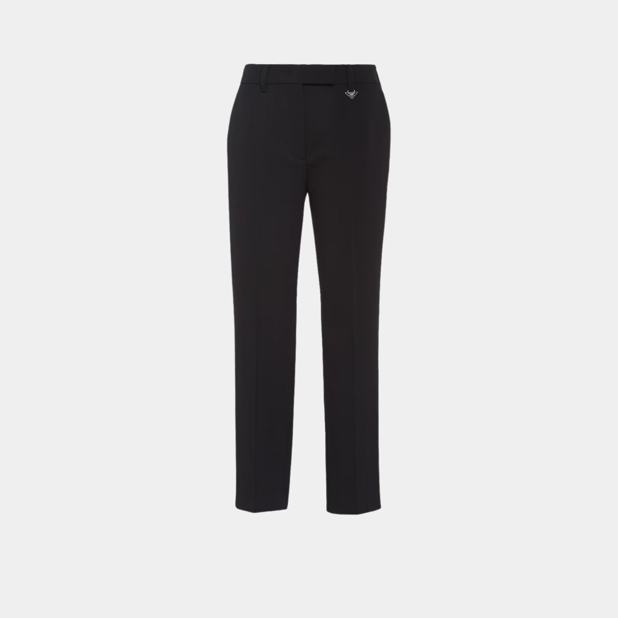 Grain De Poudre Black Pants Prada оригінал – Купити в Україні – боковий вид