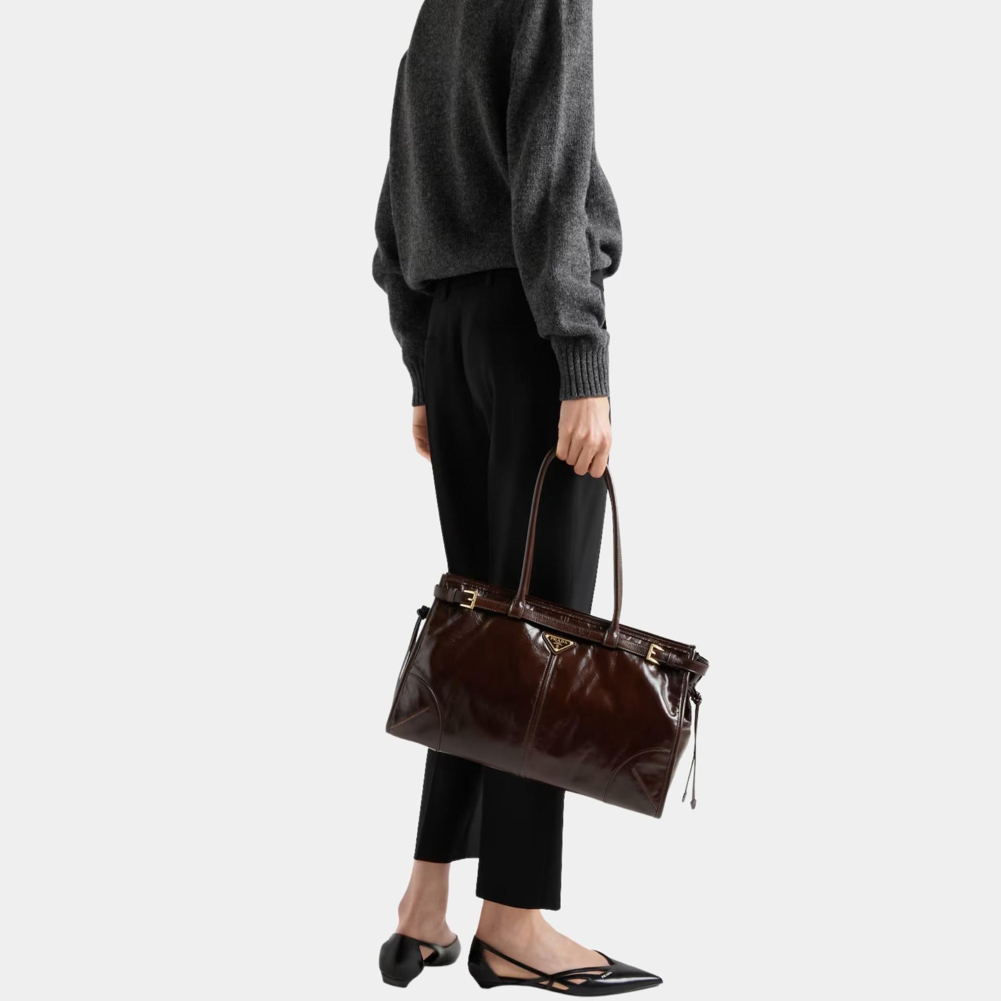 Grain De Poudre Black Pants Prada оригінал – Купити в Україні – детальний вид