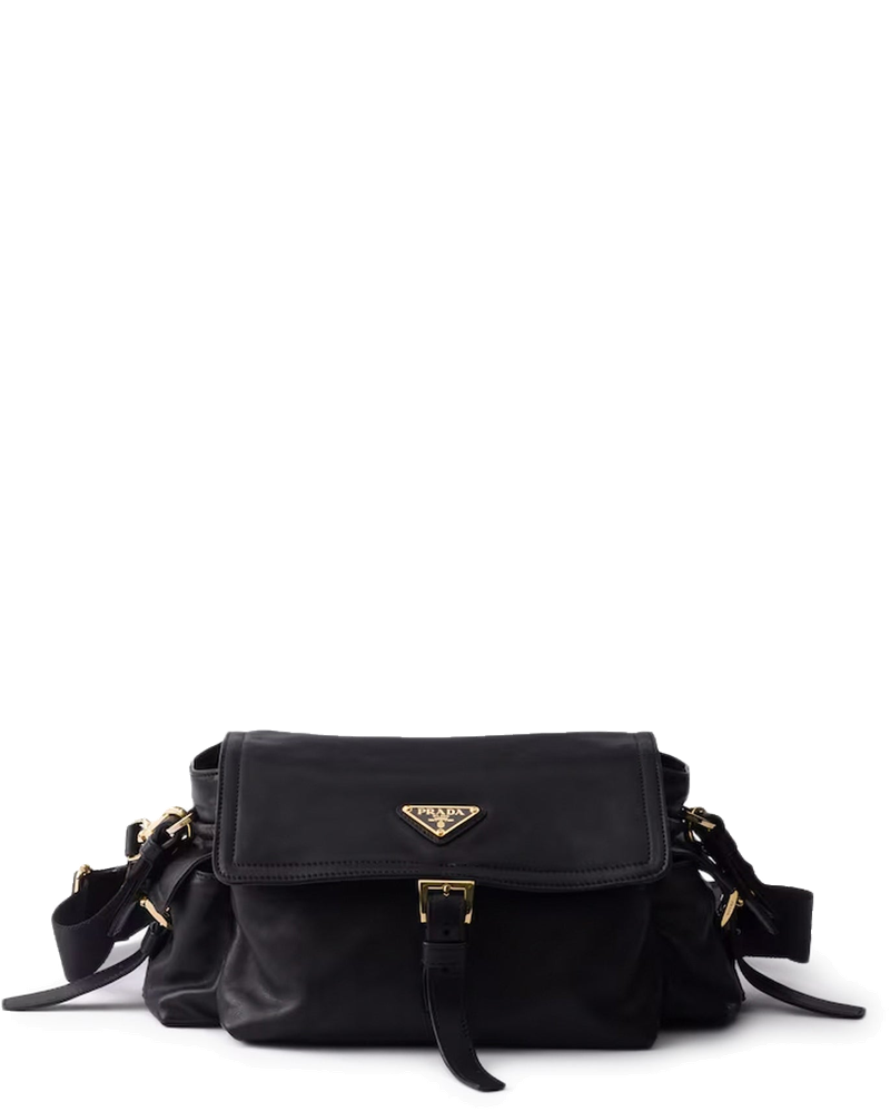 Explore Medium Nappa Bag With Flap Prada – Гарантія оригінальності