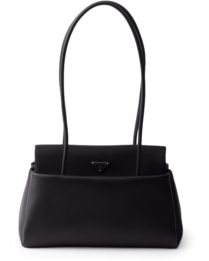 Passage Medium Leather Bag With Re Nylon Flap Prada оригінал – Купити в Україні