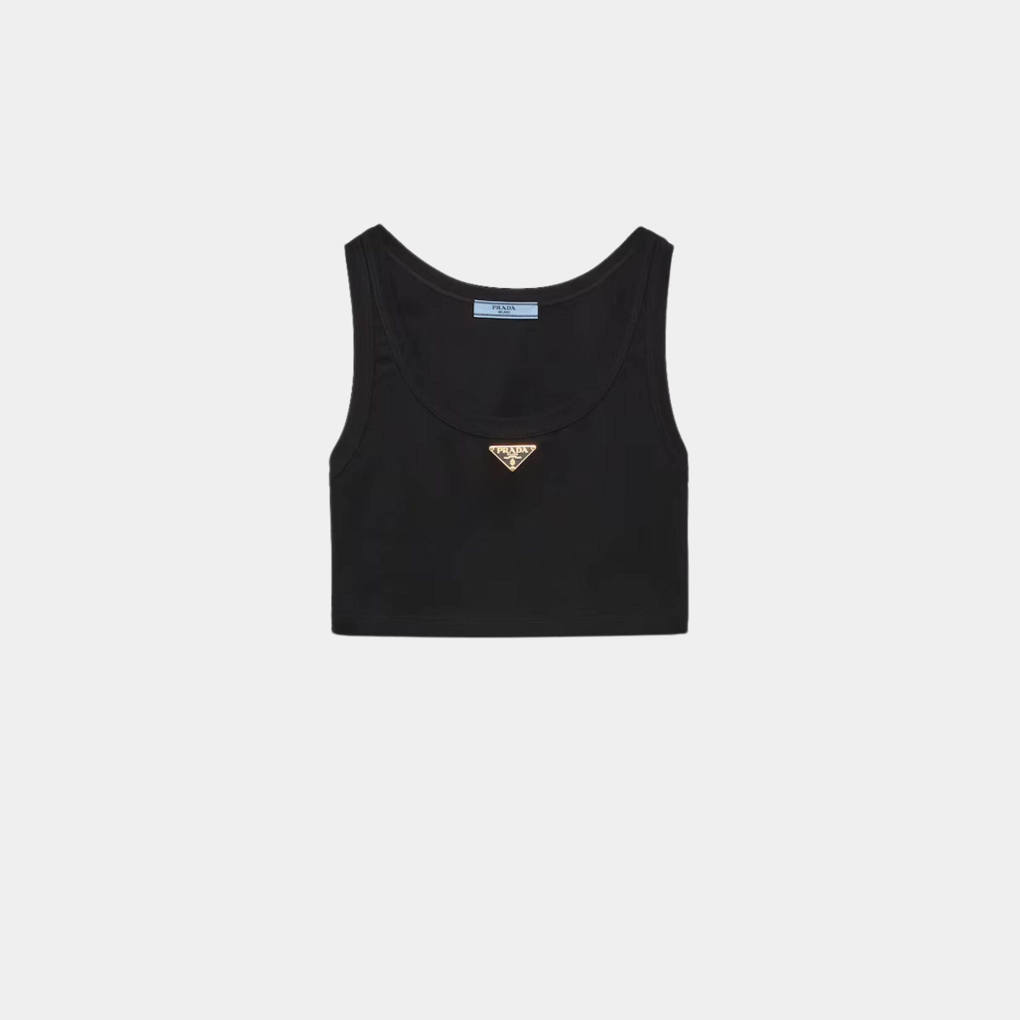 Jersey Cropped Top Prada оригінал – Купити в Україні – боковий вид