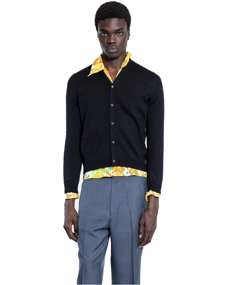 Man Black Knitwear Prada – Гарантія оригінальності