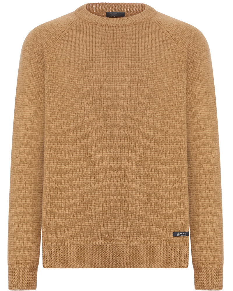 Crew Neck Sweater In Virgin Wool Prada – Гарантія оригінальності
