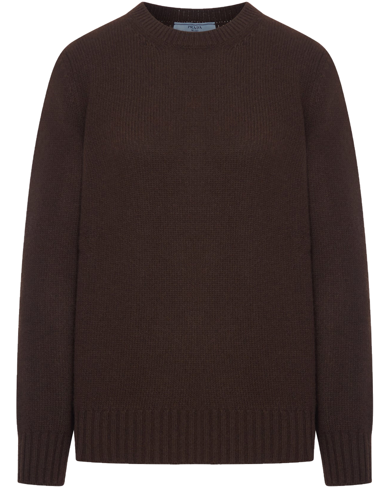 Crew Neck Sweater In Cashmere Wool Prada оригінал – Купити в Україні