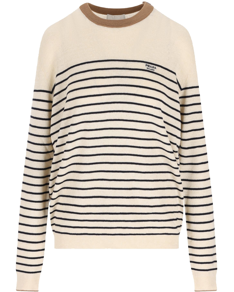 Оригінальна Linen And Cotton Sweater Prada