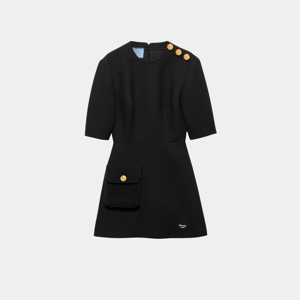 Natté Minidress Prada оригінал – Купити в Україні – боковий вид