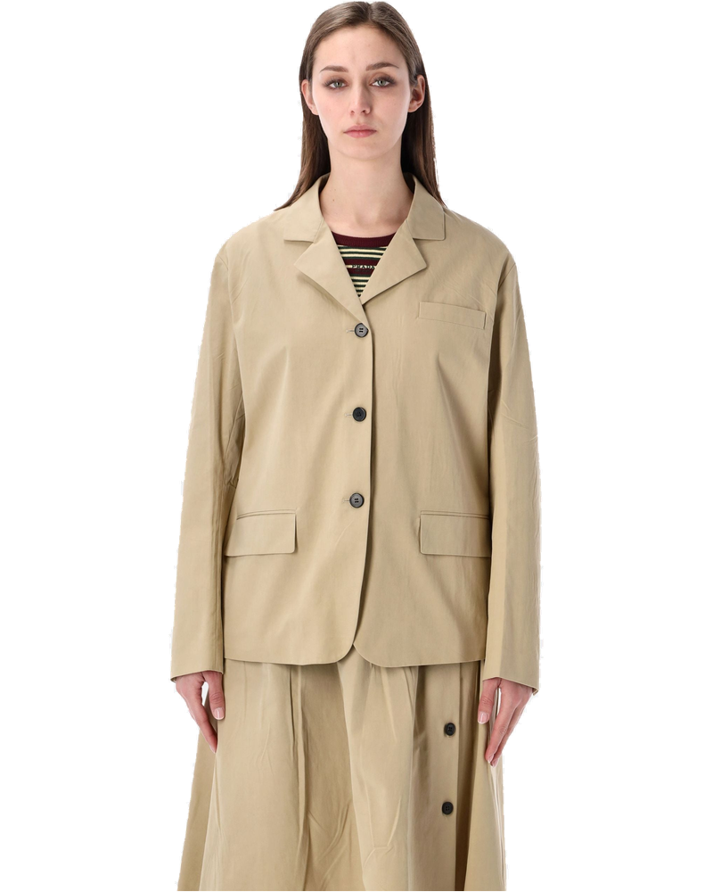 Оригінальна Beige Cotton Blazer Prada