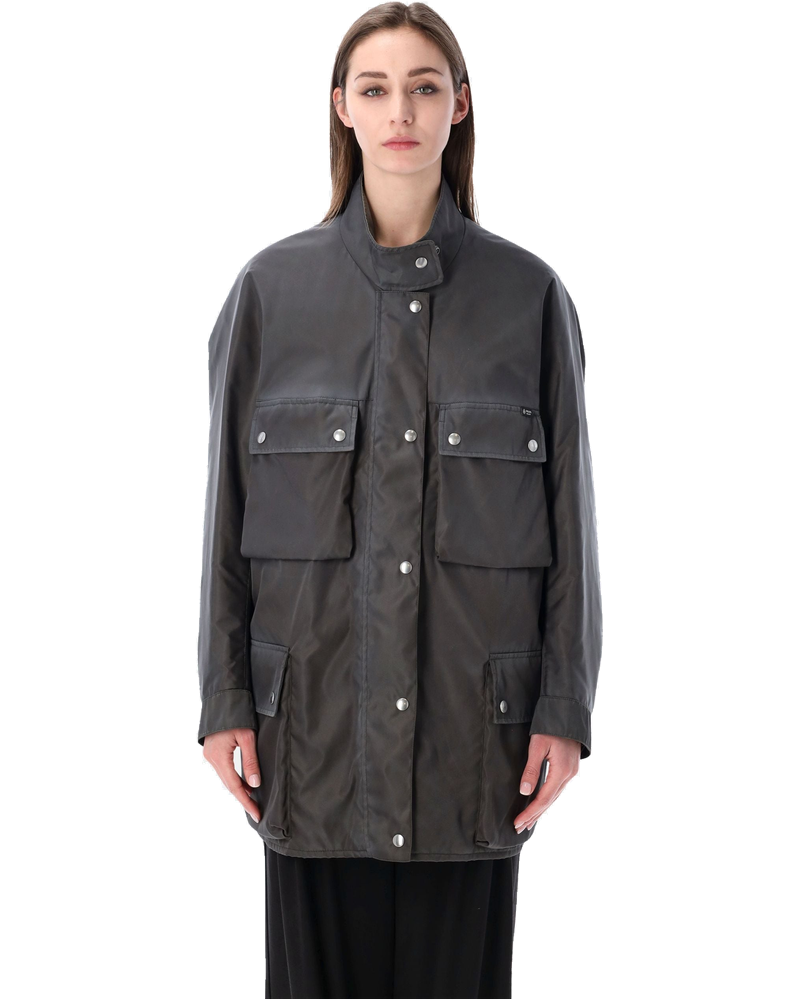 Оригінальна Washed Re Nylon Caban Jacket Prada