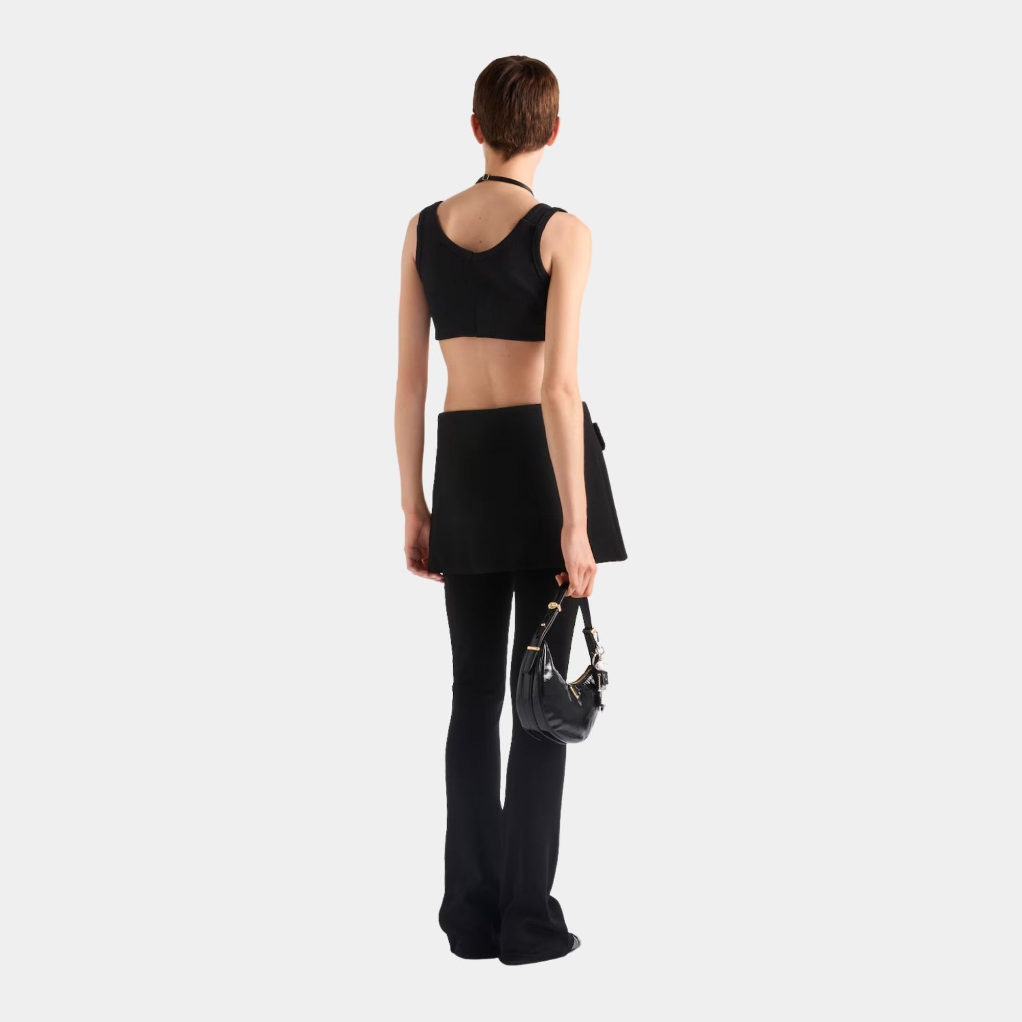 Ribbed Jersey Tank Top Prada оригінал – Купити в Україні – детальний вид