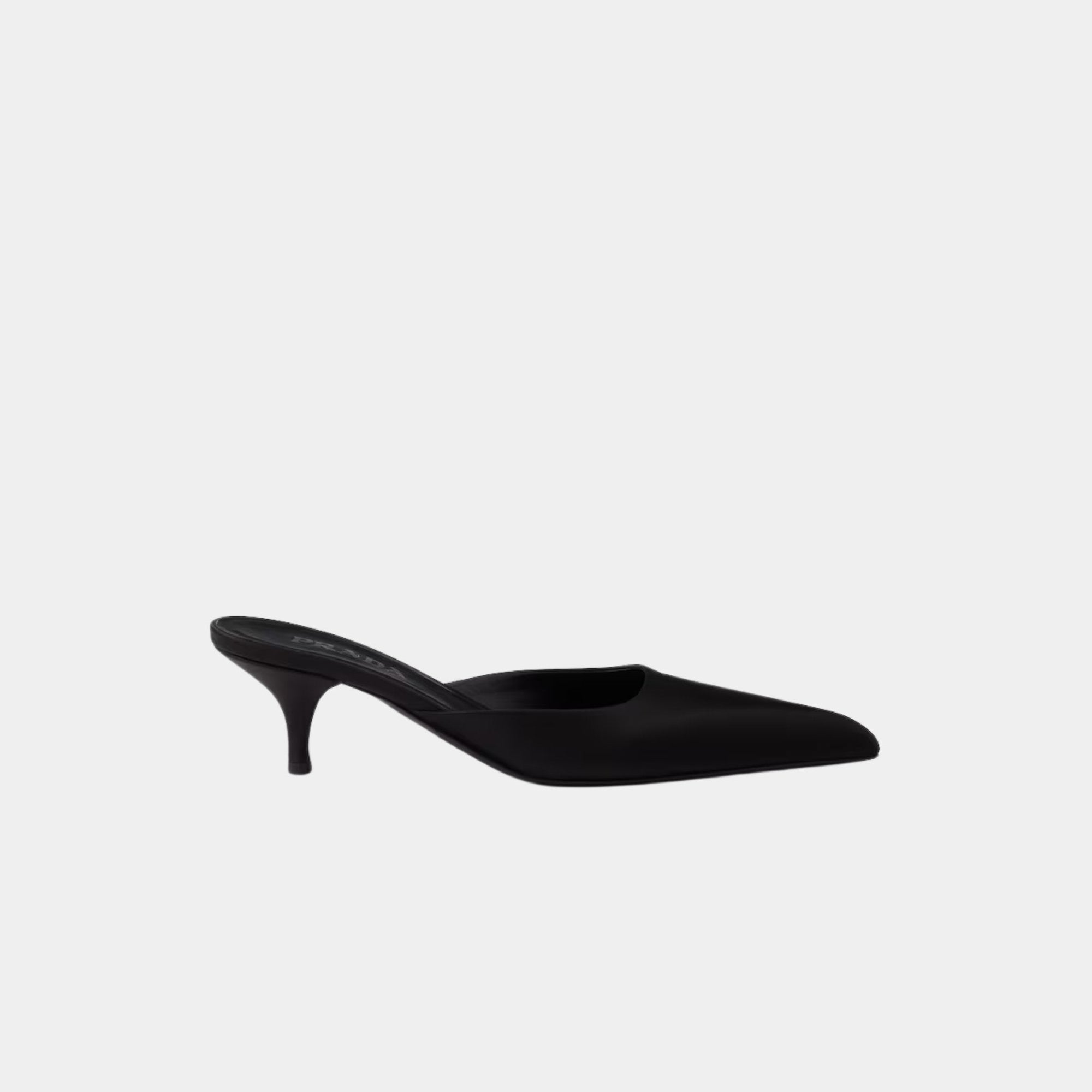 Satin Mules Silk Viscose Prada оригінал – Купити в Україні – боковий вид
