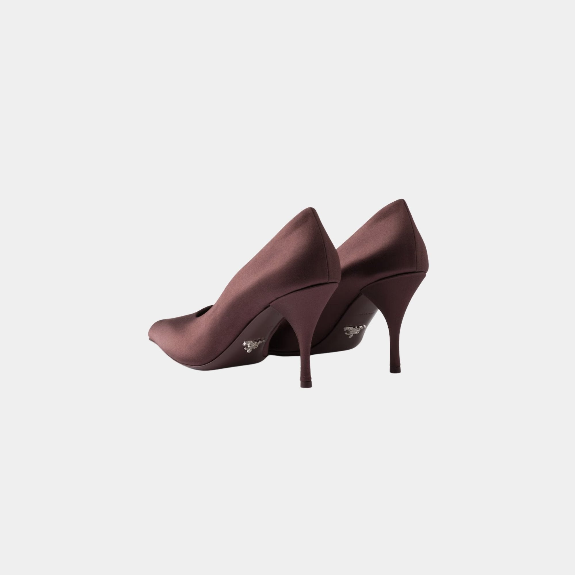 Satin Pumps Silk Viscose Prada – Гарантія оригінальності – детальний вид