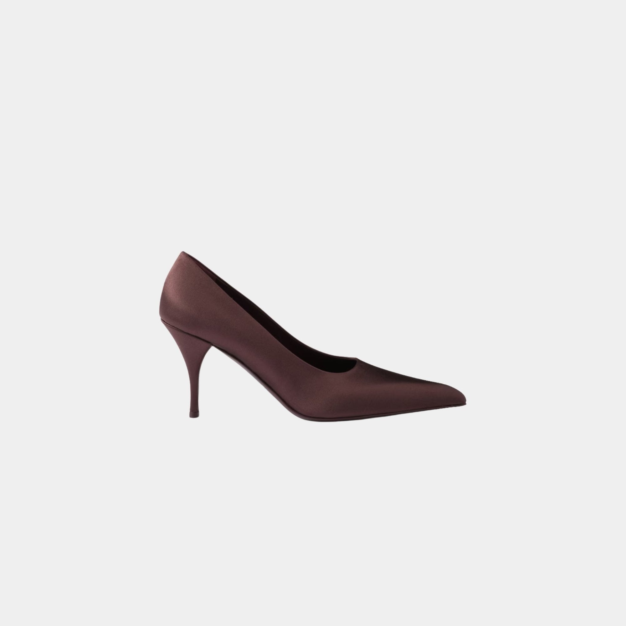 Satin Pumps Silk Viscose Prada – Гарантія оригінальності – боковий вид