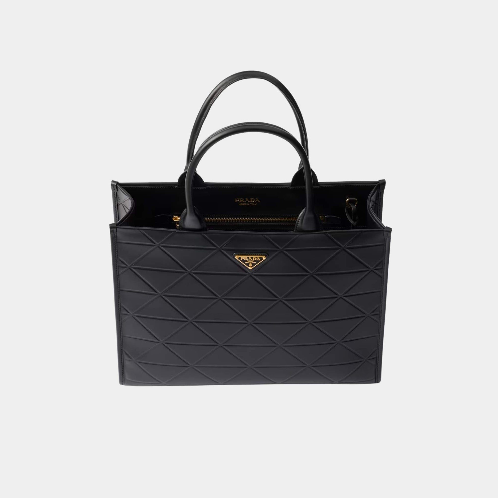 Symbole Large Leather Bag Prada оригінал – Купити в Україні – вид ззаду