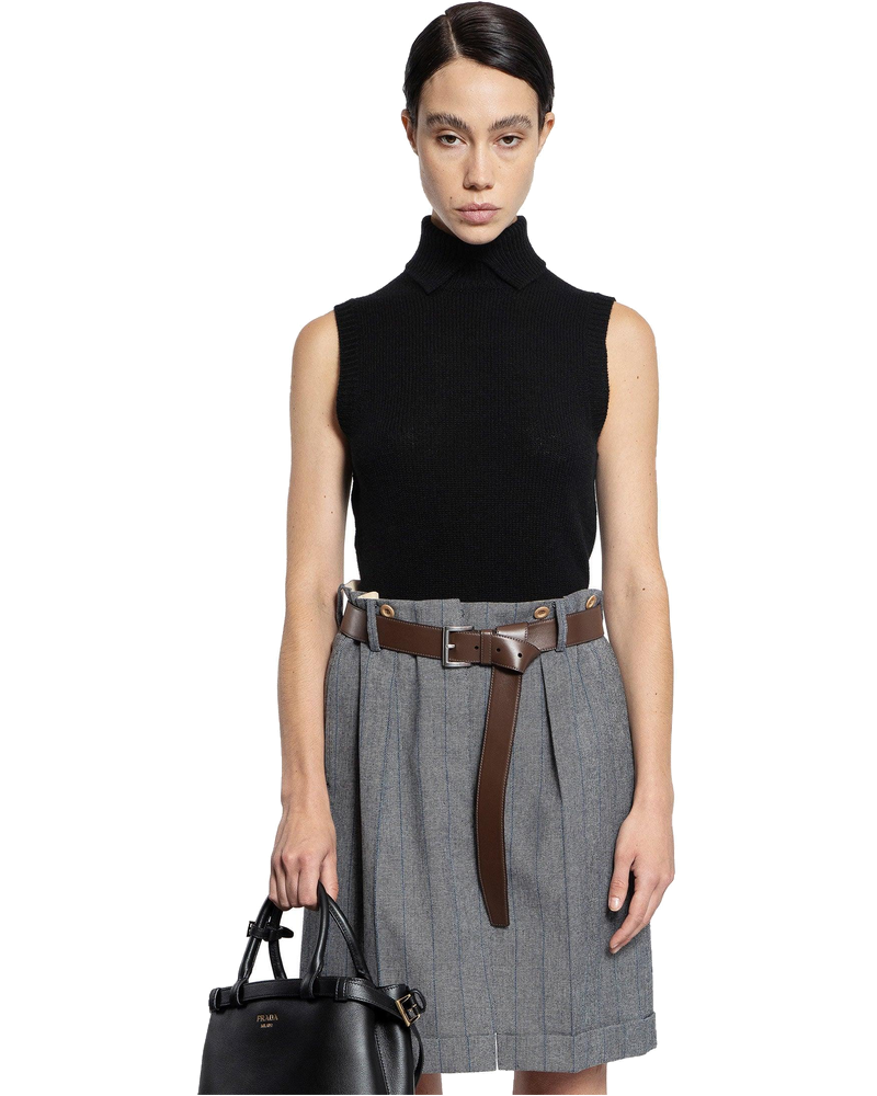 Cashmere Turtleneck Vest Prada – Гарантія оригінальності