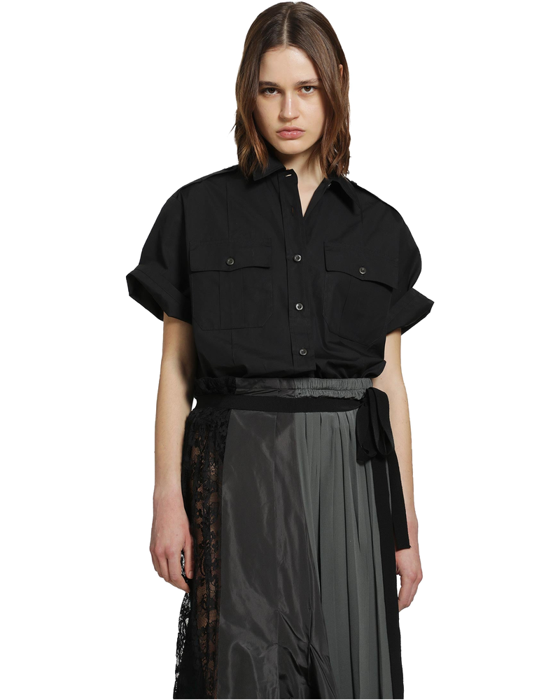 Short Sleeve Poplin Shirt Prada оригінал – Купити в Україні