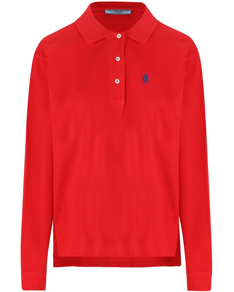 Cotton Piqué Polo Prada оригінал – Купити в Україні