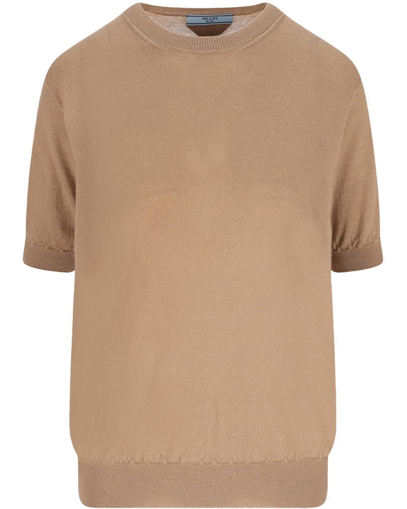 Short Sleeve Cashmere Sweater Prada – Гарантія оригінальності