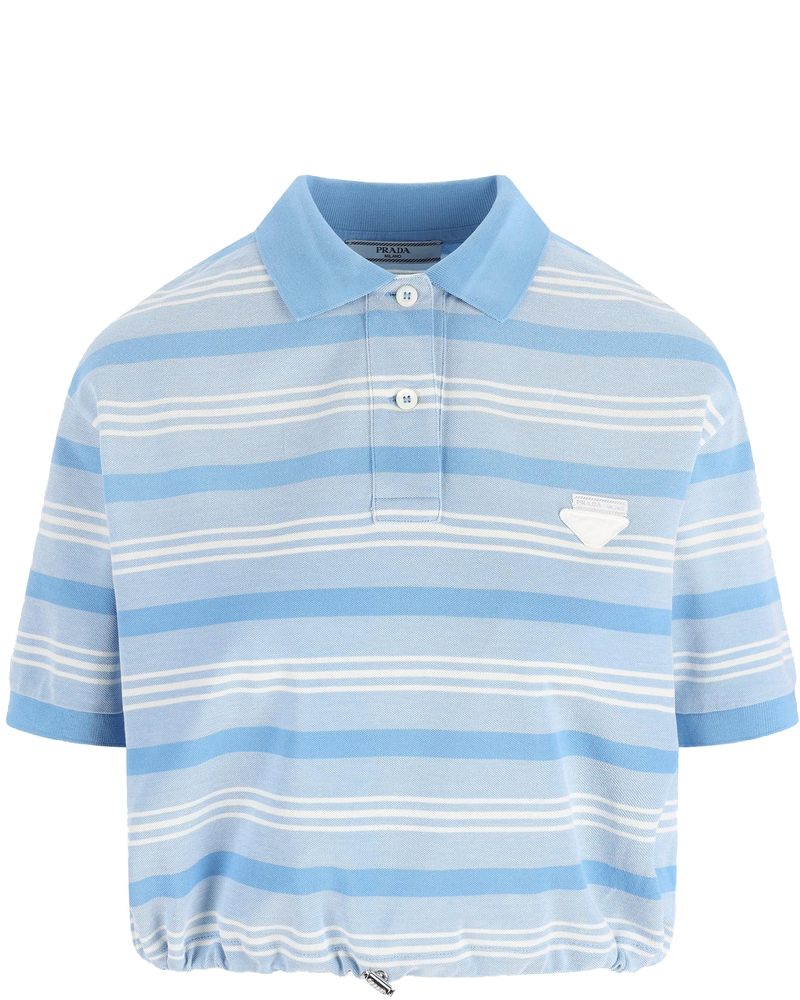 Cotton Polo Shirt Prada – Гарантія оригінальності