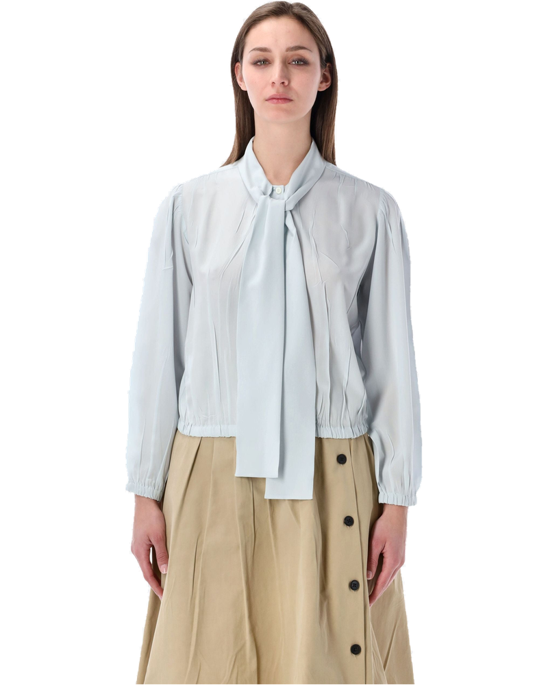 Ribbon Silk Blouse Prada оригінал – Купити в Україні