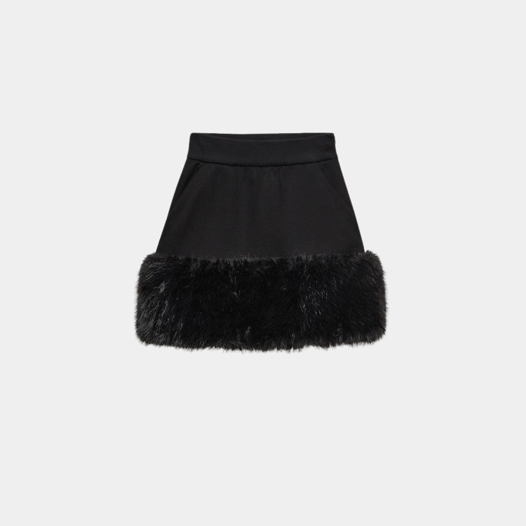 Unlined Short Sweatskirt Prada – Гарантія оригінальності – боковий вид