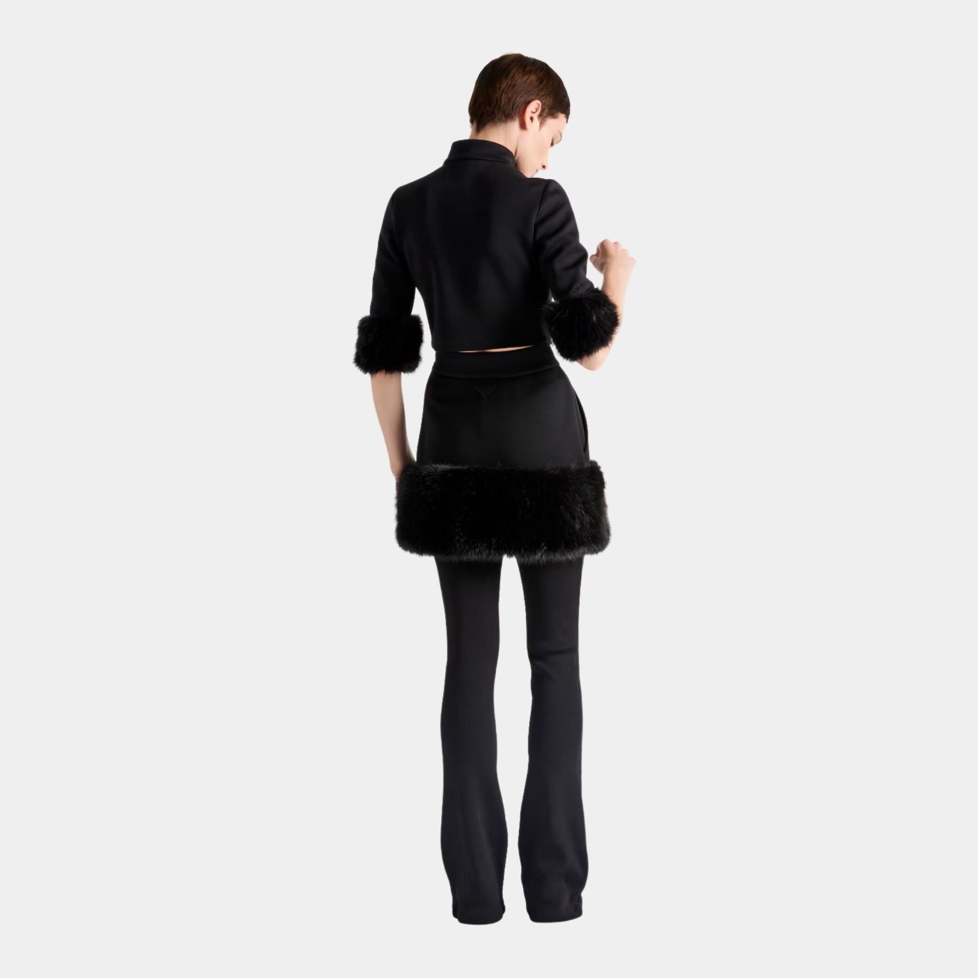 Unlined Short Sweatskirt Prada – Гарантія оригінальності – детальний вид