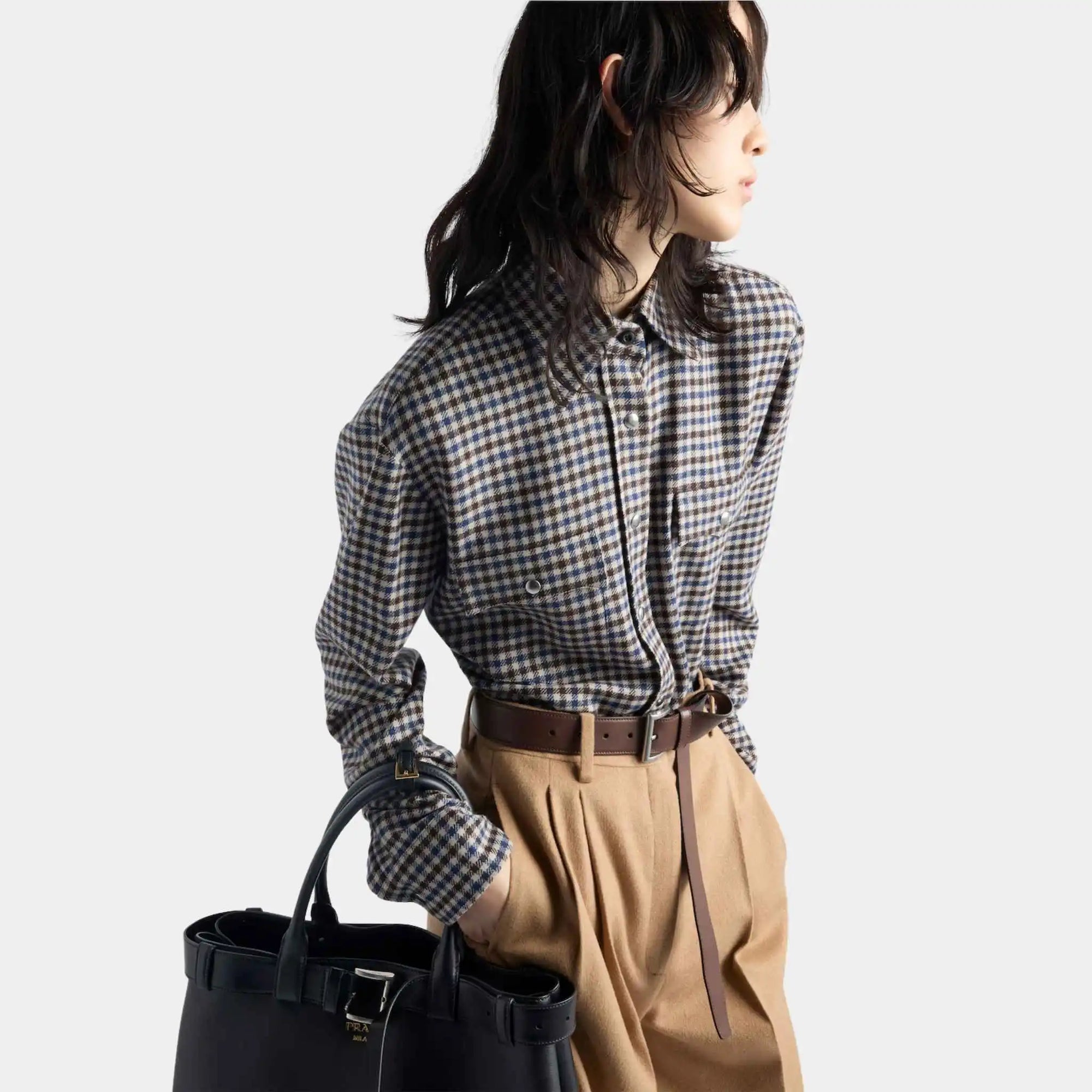 Wool Shirt Prada оригінал – Купити в Україні – вид ззаду